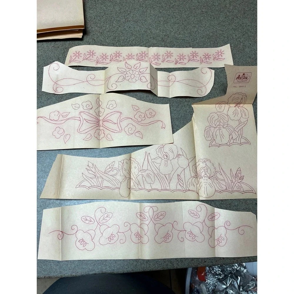 Vintage Artex‎ transfer designs